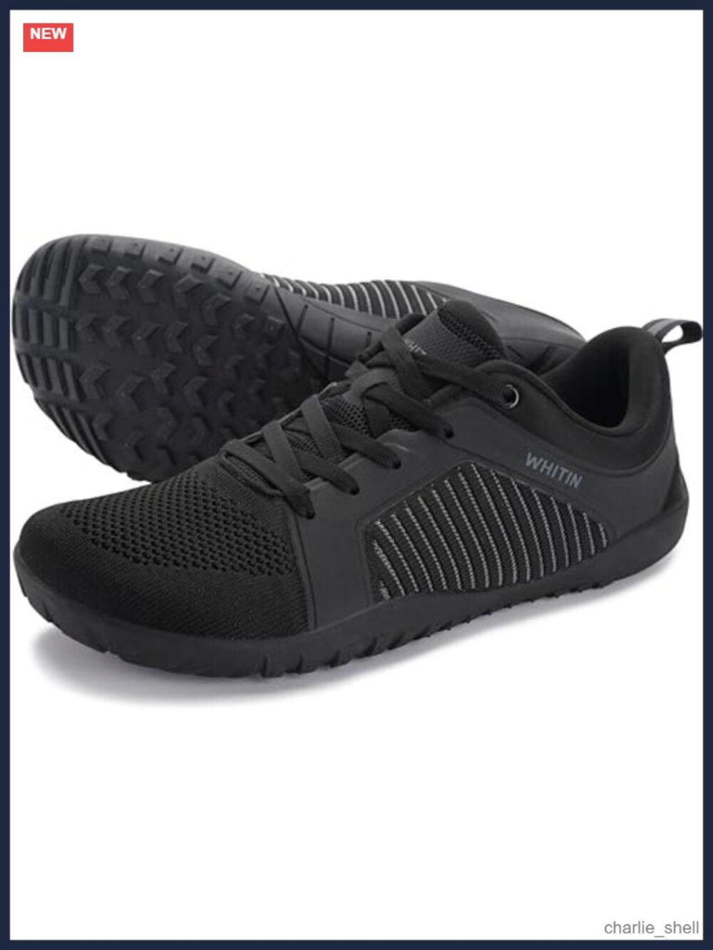 Wide Barefoot Trail Running Shoes Athletic Sneakers Lace-Up